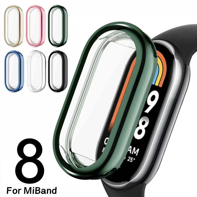 

2 в 1, защитный чехол для Xiaomi Mi Band 8