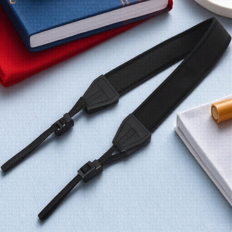 

2pcs Shoulder Adjustable Neoprene Universal Strap For Outdoor Hiking Camping Durable Cotton With Buckle Camera Neck Hanging
