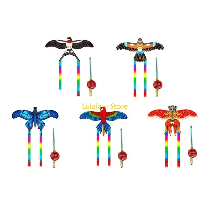 Y4QA Dynamiczne latawce Linia wędki Jaskółki latawce Latawce z długim ogonem Aktywność na plaży na świeżym powietrzu