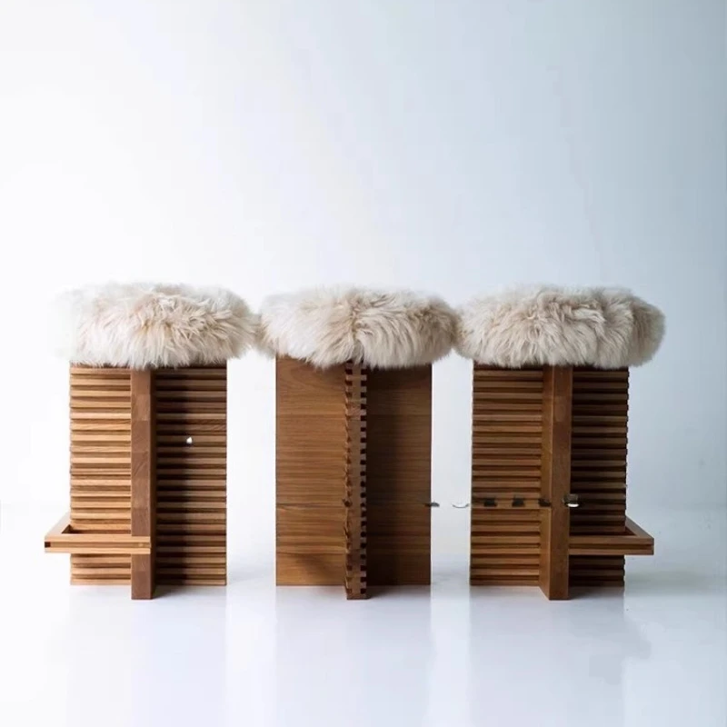 

Second-hand bar chairs Light luxury high-end chairs for home use
