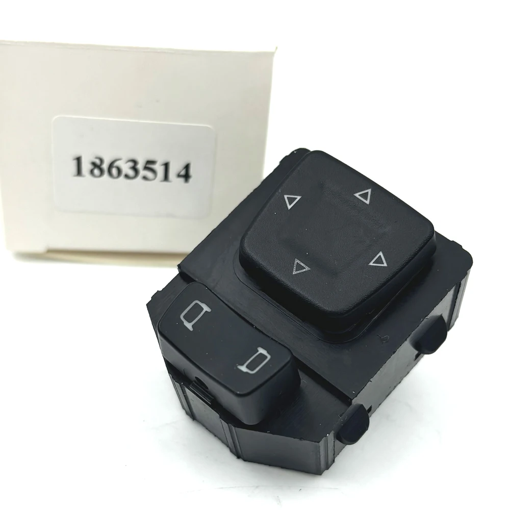 OE: 1863514 24V Truck Master Power Window Rearview Mirror Switch For Scania P G R T-series