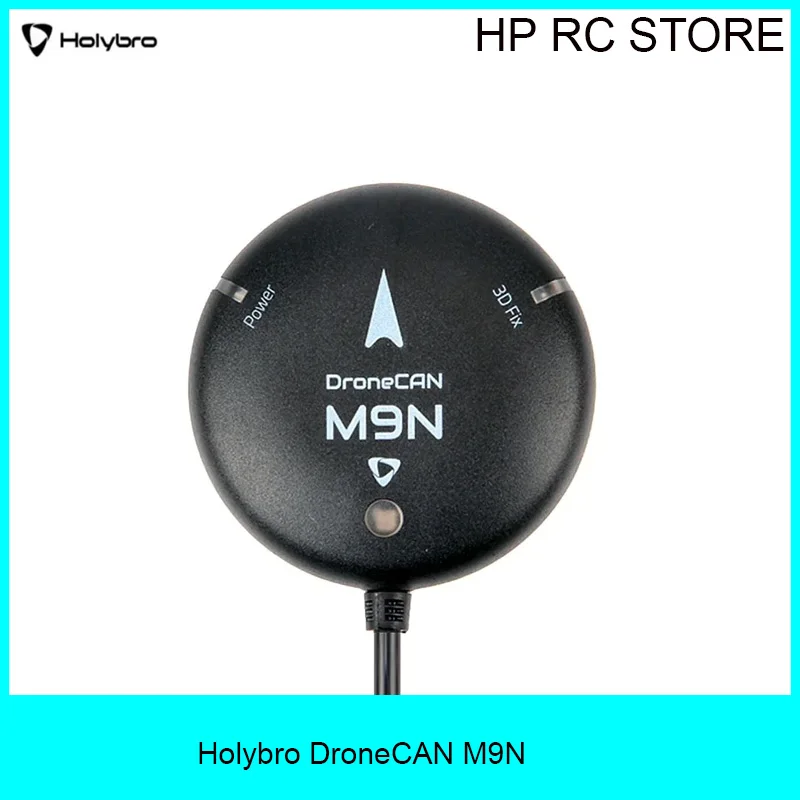 Holybro M8N M9N DroneCAN GPS Module IST8310 Compass for PX4 ArduPilot, CAN Protocol FPV UAV Flight Controller with Tri-Color LED