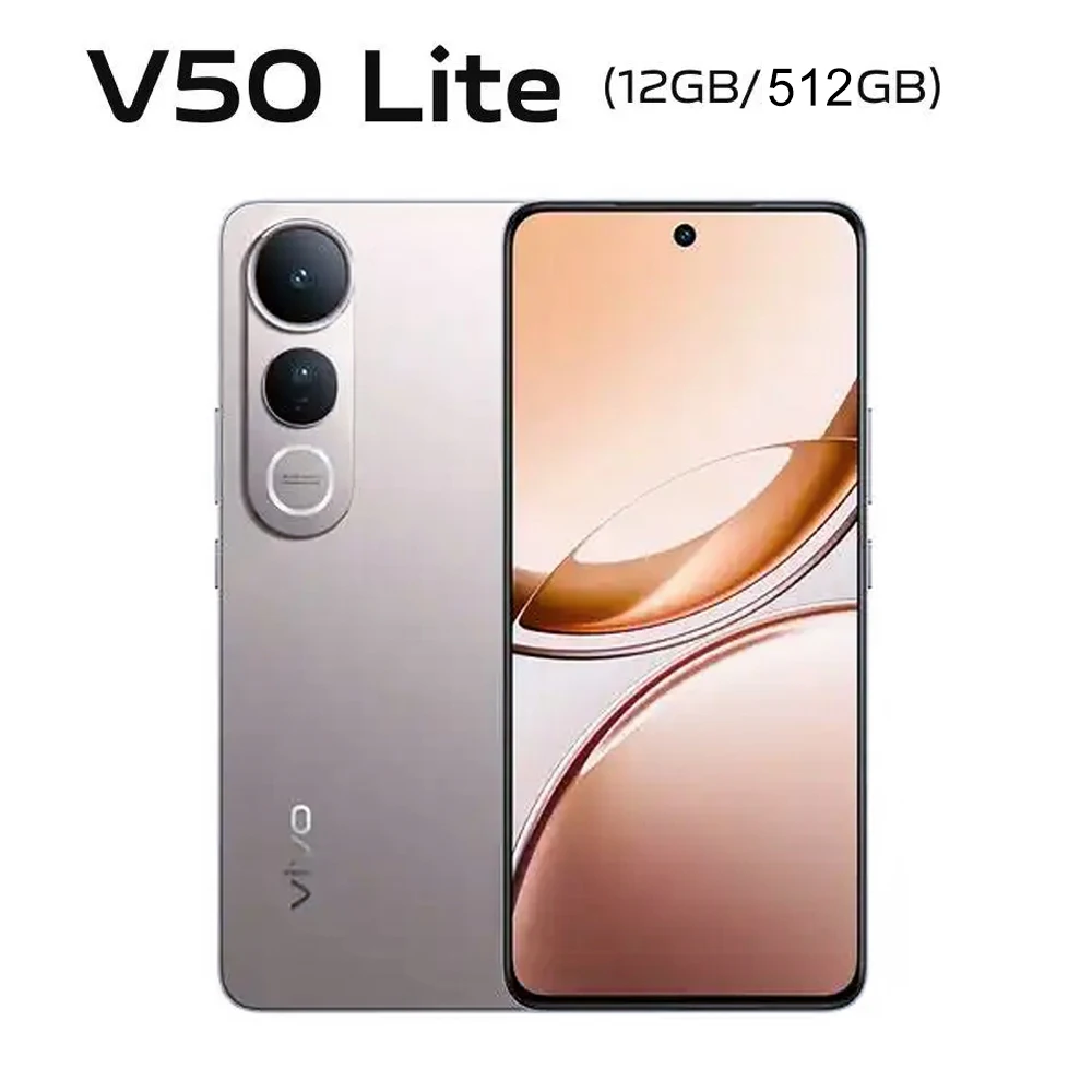 VIVO V50 Lite 5G EU/US/UK Specifications Original Smart Phones Support NFC/12GB+512GB Large Memory Wet Hand Touch