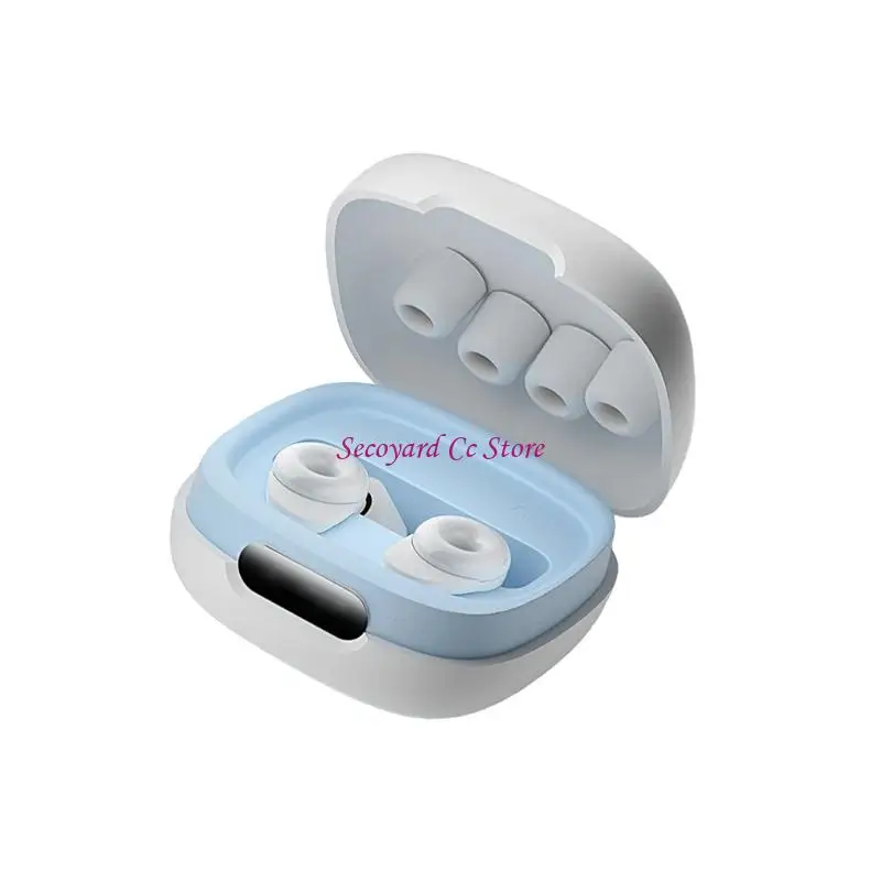 

N3UC Noise Cancelling Silicone Earplugs with Storage Holder for Enhanced Sleep and Swimming Comfort Including Reusable Design