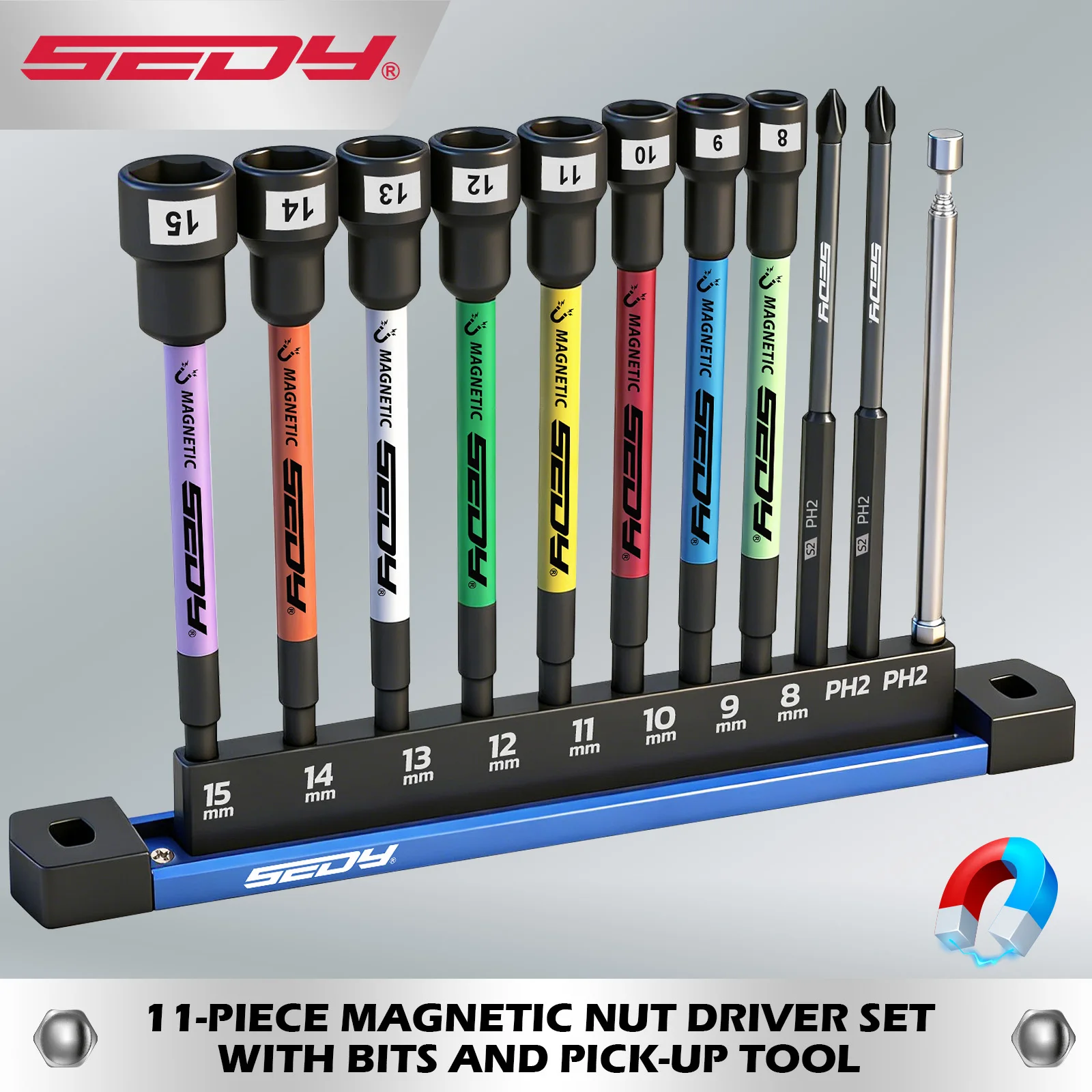 Sedy 11PCS Magnetic…
