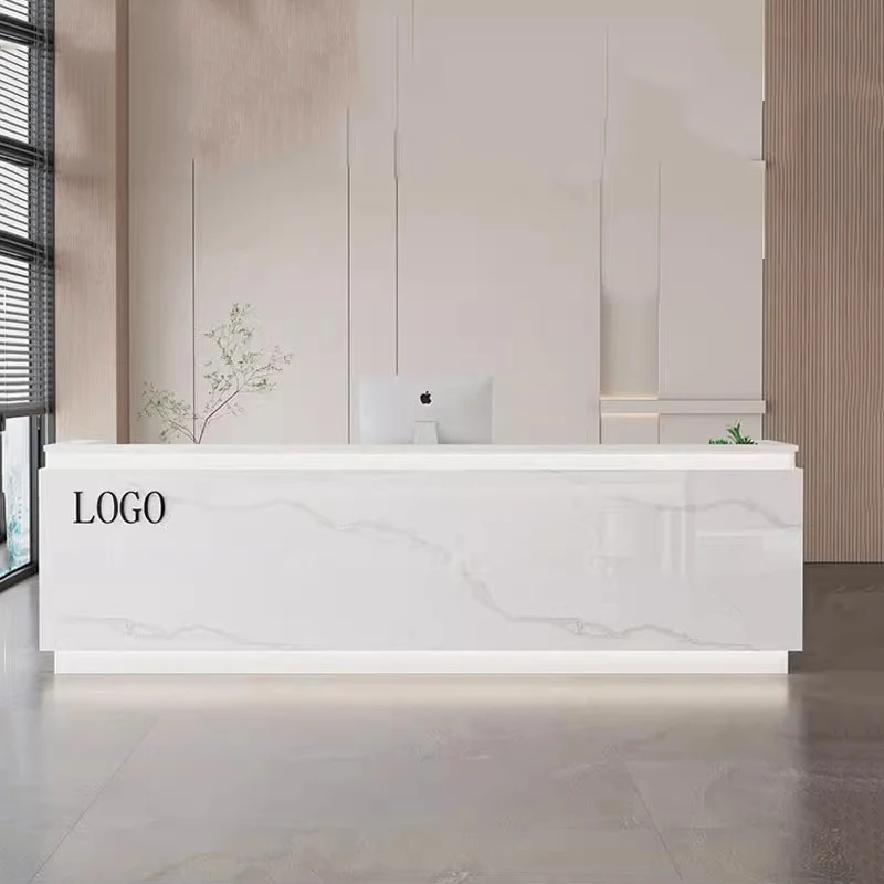 

Beauty Cashier Reception Desks Simple Hair Salon Reception Desk Counter Decorations Escritorio De Recepcion Salon Furniture