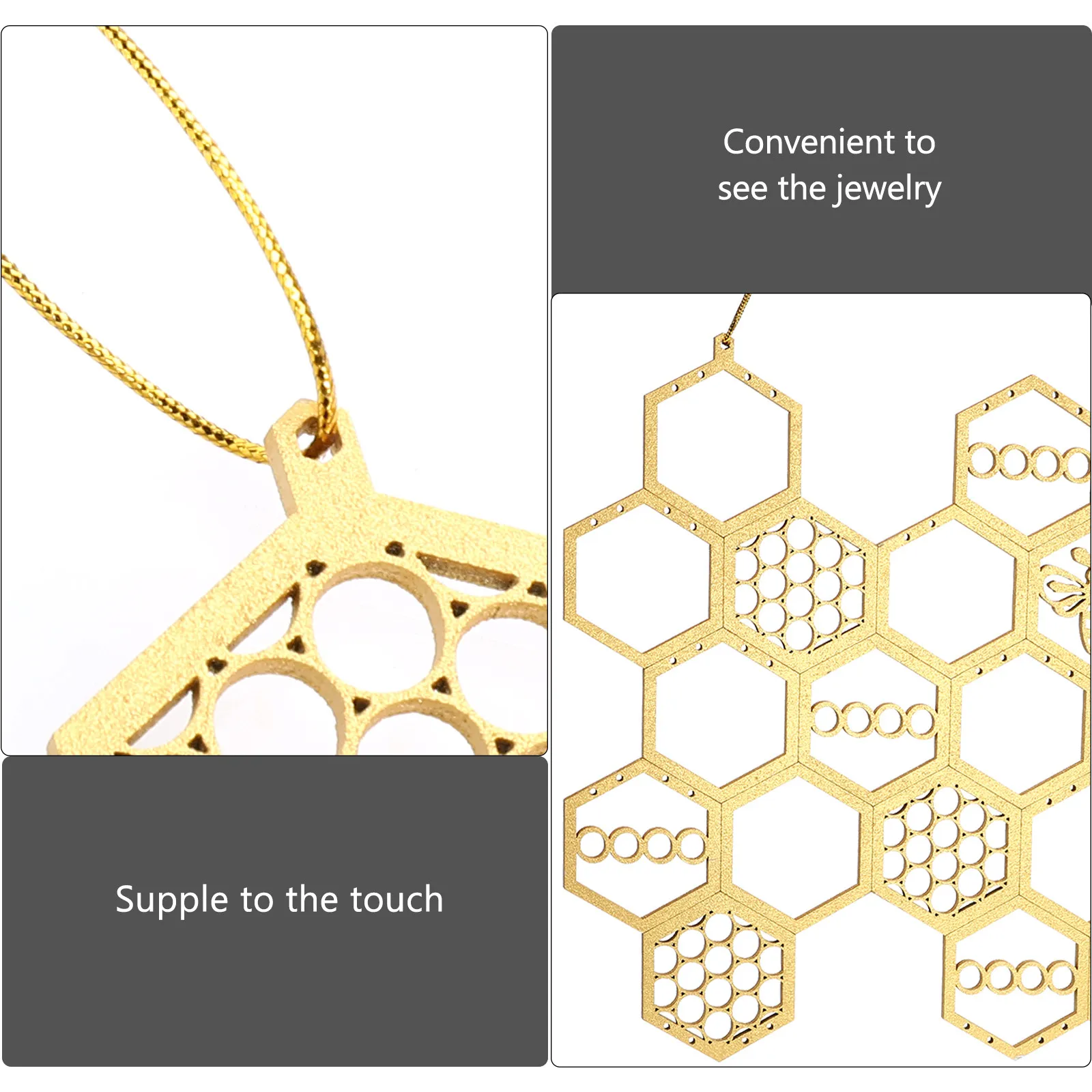 

Подставка для серег на 8 пар, деревянная, в форме сот, органайзер для украшений, подвесная полка, декоративная подставка для серег для дома и бутика