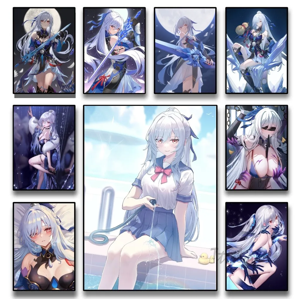 

Jing Liu Honkai Star Rail Impact Poster Paper Print Home Living Room Bedroom Entrance Bar Restaurant Cafe Art Painting Decor