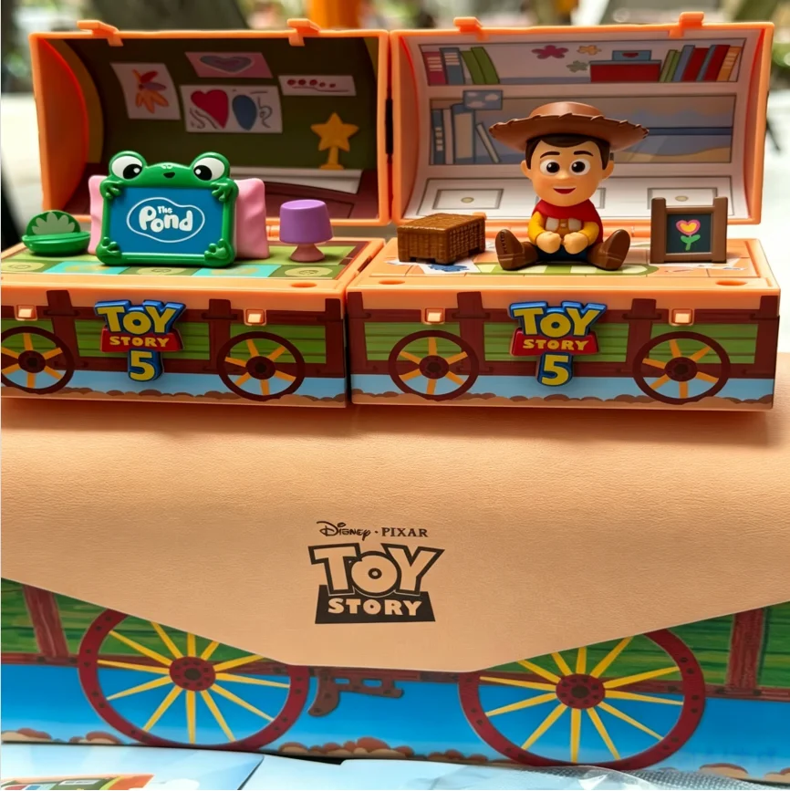 

POP MART DISNEY PIXAR TOY STORY 5 Series Blind Box Surprise Mystery Container Figure Model Anime Collectible Set