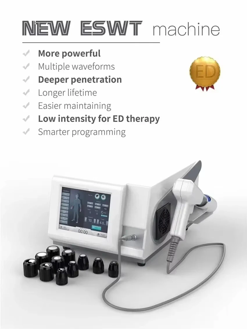 shock wave therapy equipment for erectile dysfunction/ HOt sell ESWT pneumatic shock wave therapy machine for ED