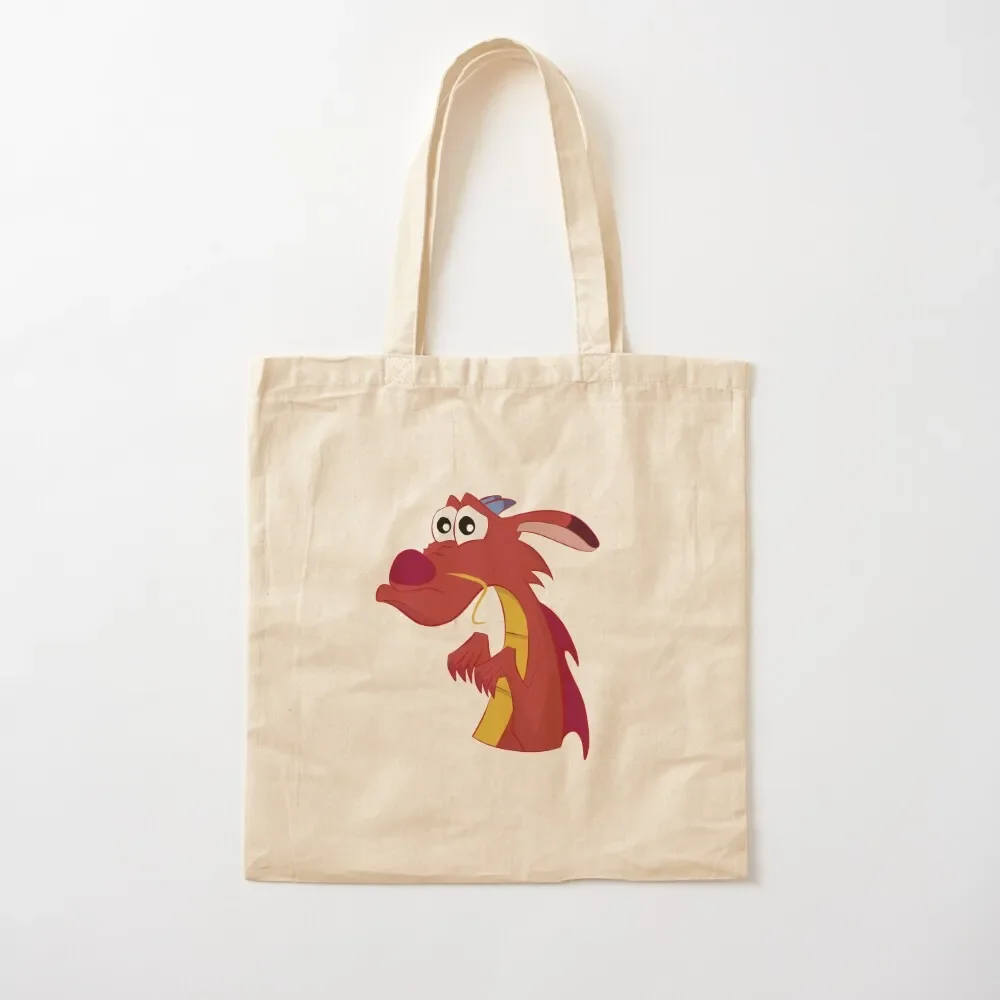

Mushu Tote Bag personalized tote custom fabric bag shoping bag