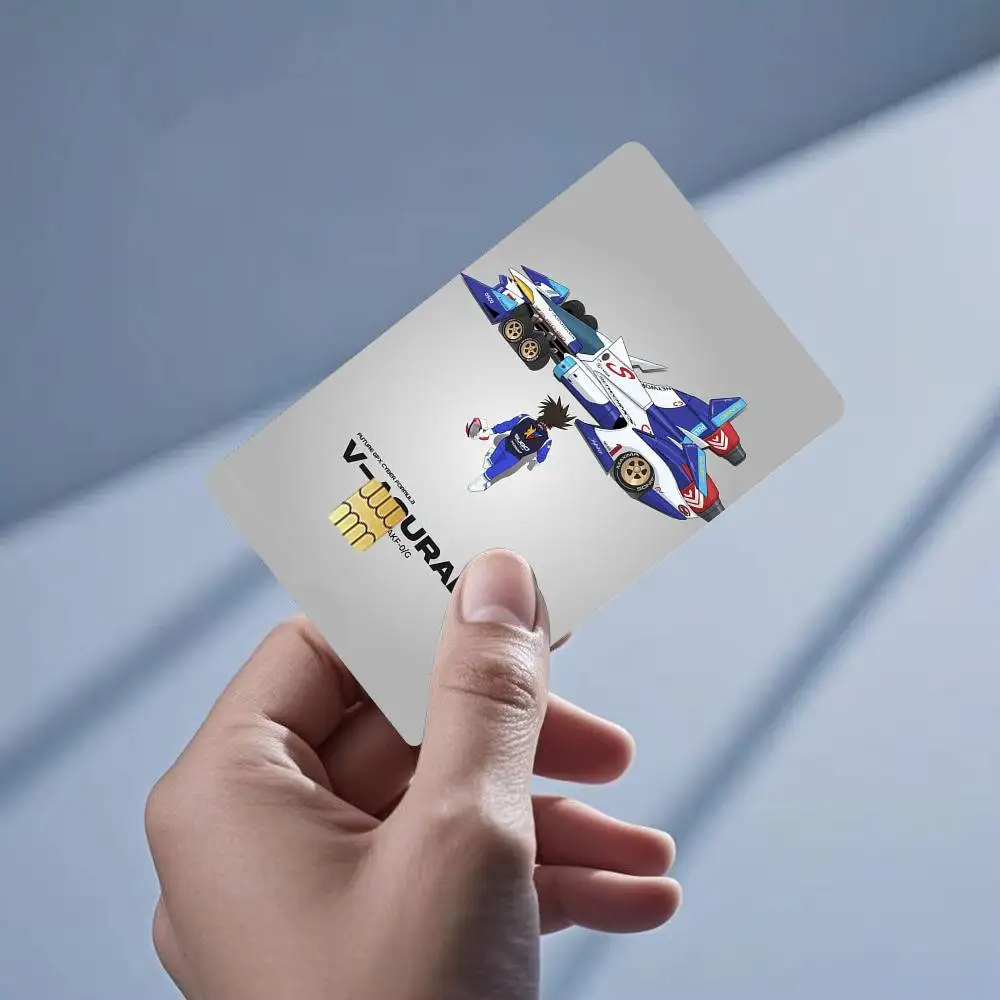 Future GPX Cyber Formula Sticker Film Tape Skin for Credit Card Debit Card Cartoon Waterproof