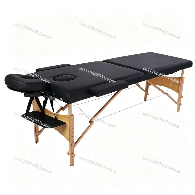 Table de massage pliable robuste, portable, pour spa, tatouage, acupuncture et thérapie