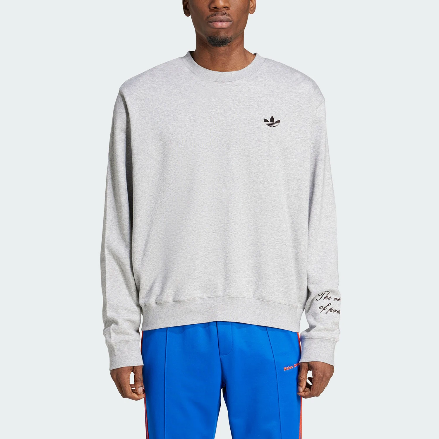 Adidas genuine clover men's loose and breathable hoodie pullover IW1172