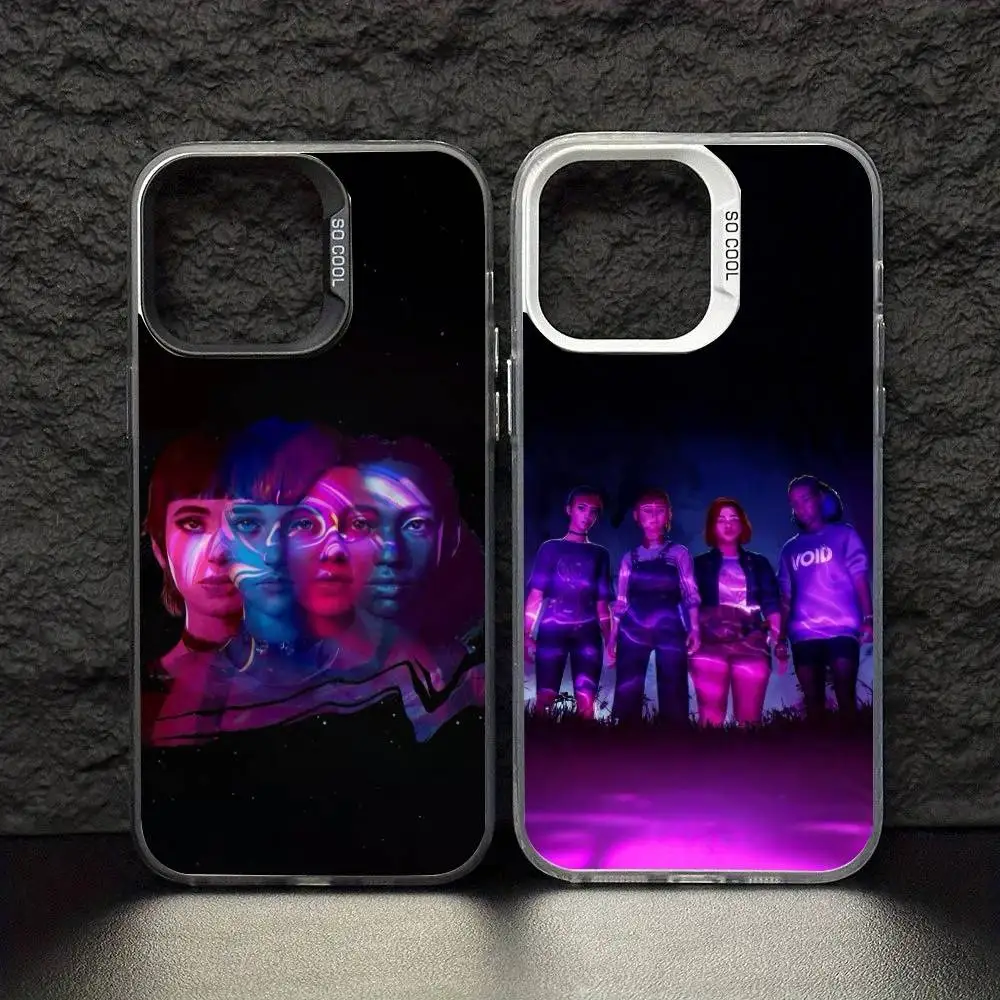 

Game Lost R-Records B-Bloom R-Rage Phone Case Color Silver Shell For IPhone 17 16 15 14 13 12 11 Pro Max Plus