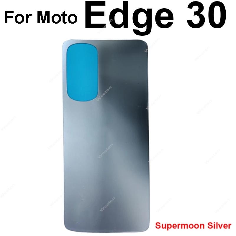 For Motorola MOTO Edge 30 Edge 30 Pro XT2201-1 Back Battery Door Housing Cover Rear Cover Back Battery Case Replacement Parts