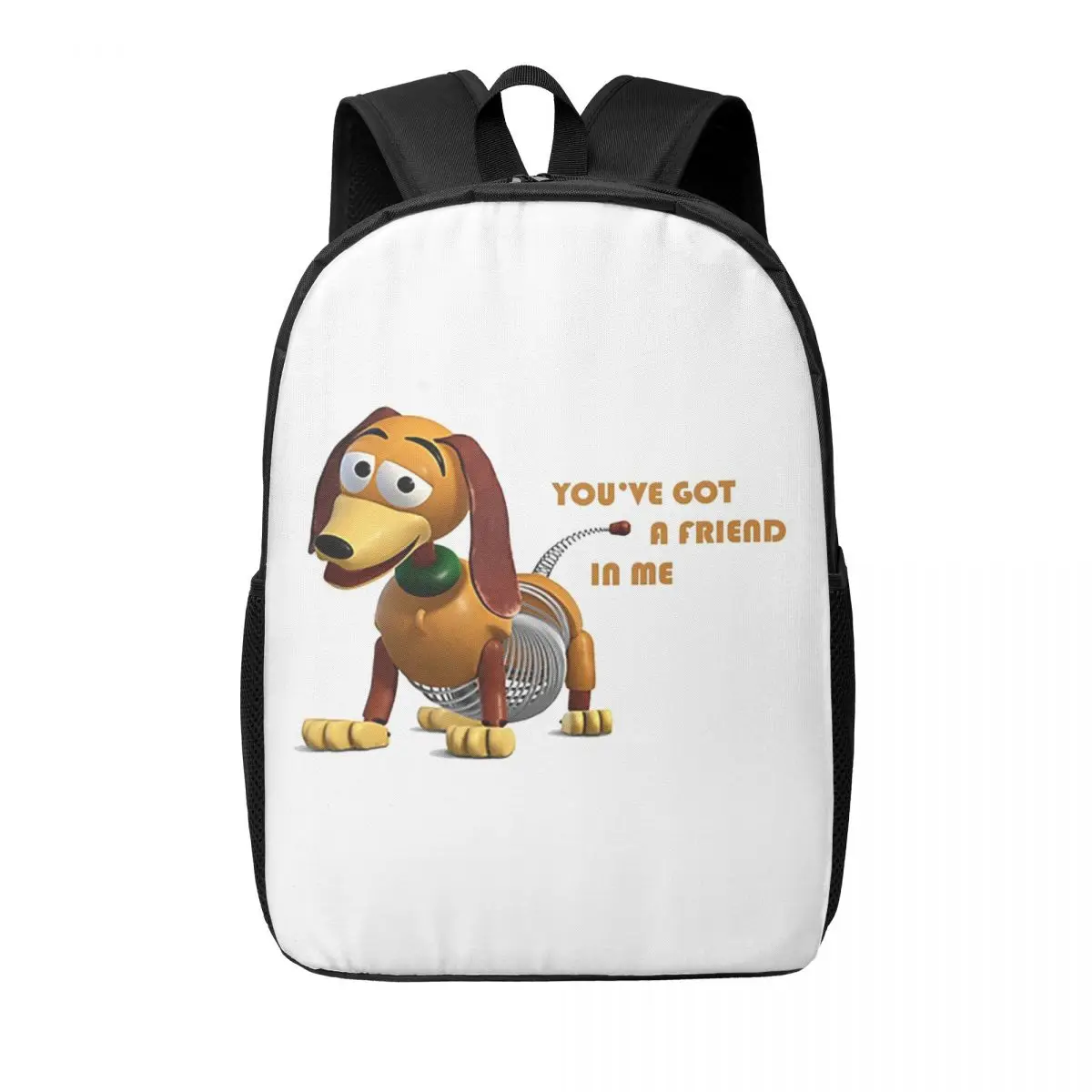 

You've Got A Friend In Me Series Slinky Dog Backpack Boys Girls BookBag Children School Bag Computer Shoulder Bags for Men Women