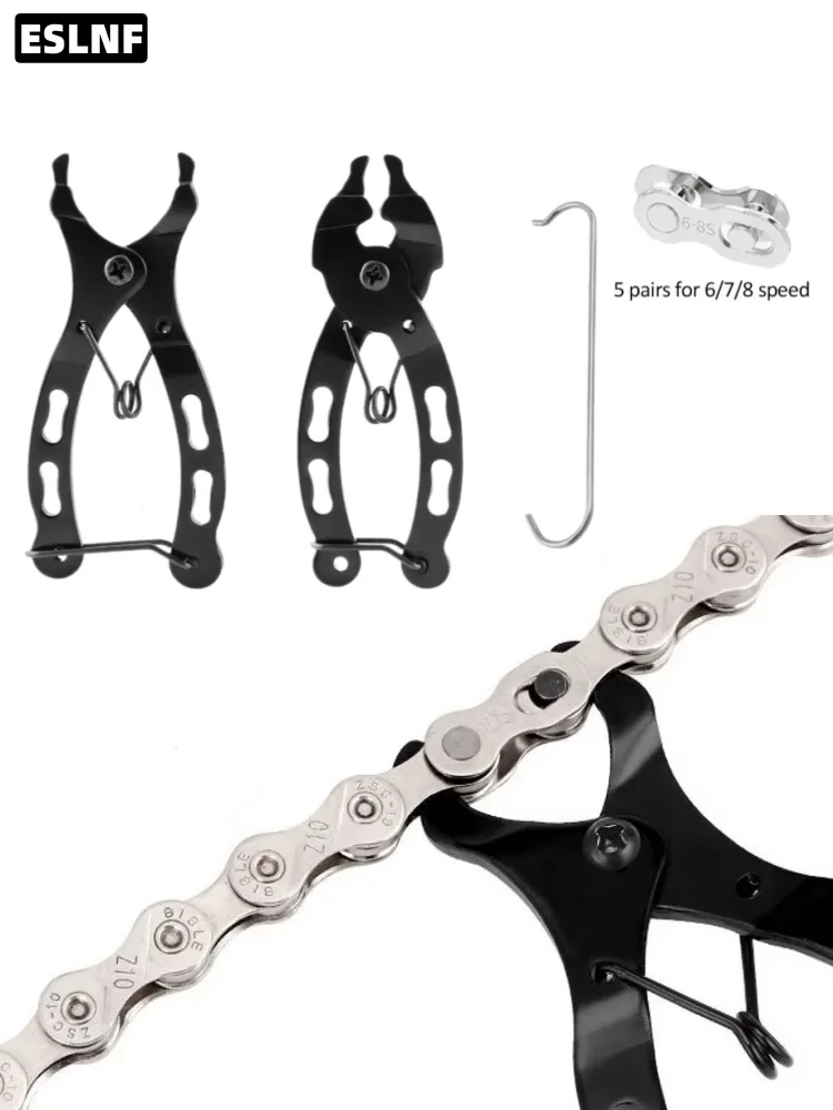 AliExpress NONE ESLNF Bicycle Link Chain Buckle Pliers Road Bike Link Remover MTB Magic Button Clamp Tool Cycling Accessories
