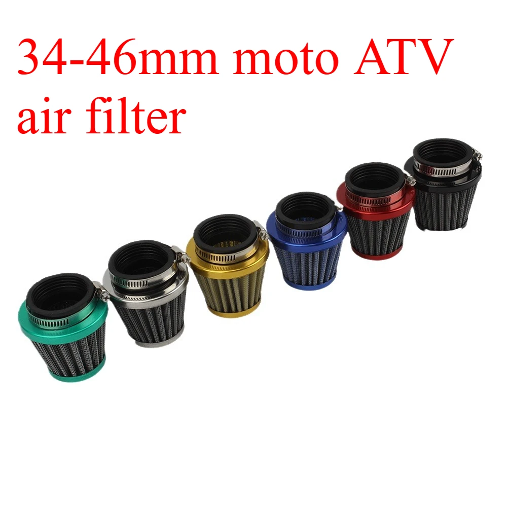 

Motorcycle Air Filter 35mm 38mm 42mm 46mm universal Motor Part Intake filter Induction Kit Dirt Pit Bike ATV Engine air filter