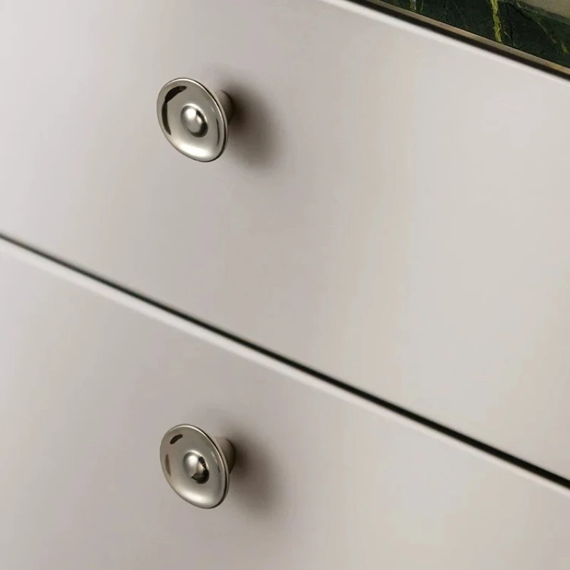 

Creative Brass Furniture Handle Modern Minimalist Wardrobe Cabinet Bar Pulls Mushroom Knob and Handle for Furniture Hardware