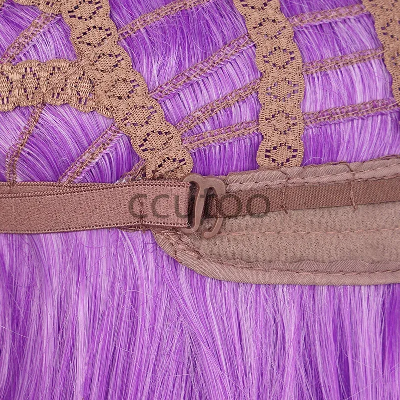 Zizi 2025 ccutoo 120cm pelo sintético Fate Stay Night Rider Servant Medusa pelucas de Cosplay punta de belleza larga + gorro de peluca