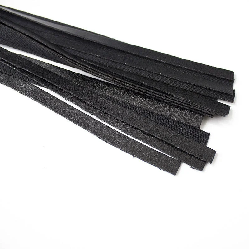 High Quality Pu Leather Pimp Whip Racing Riding Crop Party Flogger Hand Cuffs Queen Black Horse Riding Whip