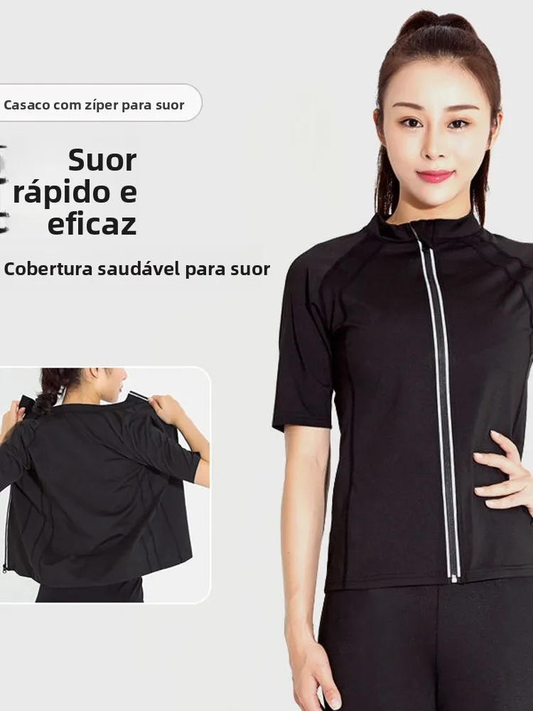 women's-long-sleeve-sweat-inducing-fitness-running-shirt-short-sleeve-reflective-zipper-jacket-running-fitness-sportswear