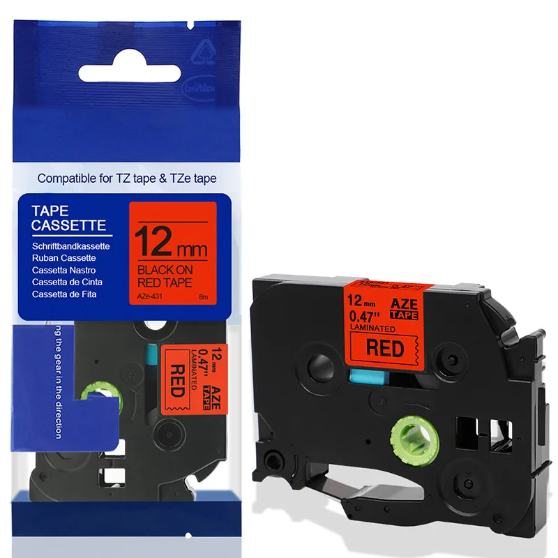 E1000 PRO Label Maker Machine met tape Draagbare labelprinter USB-C voor stroom Meerdere lettertypjes voor schoolkantoororganisatie