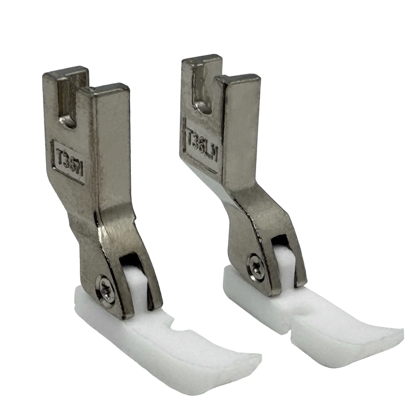 2 PCS/Set T36N T36LN Narrow Zipper Presser Foot For All of Industrial Single Needle Lockstitch Sewing Machine Accessories