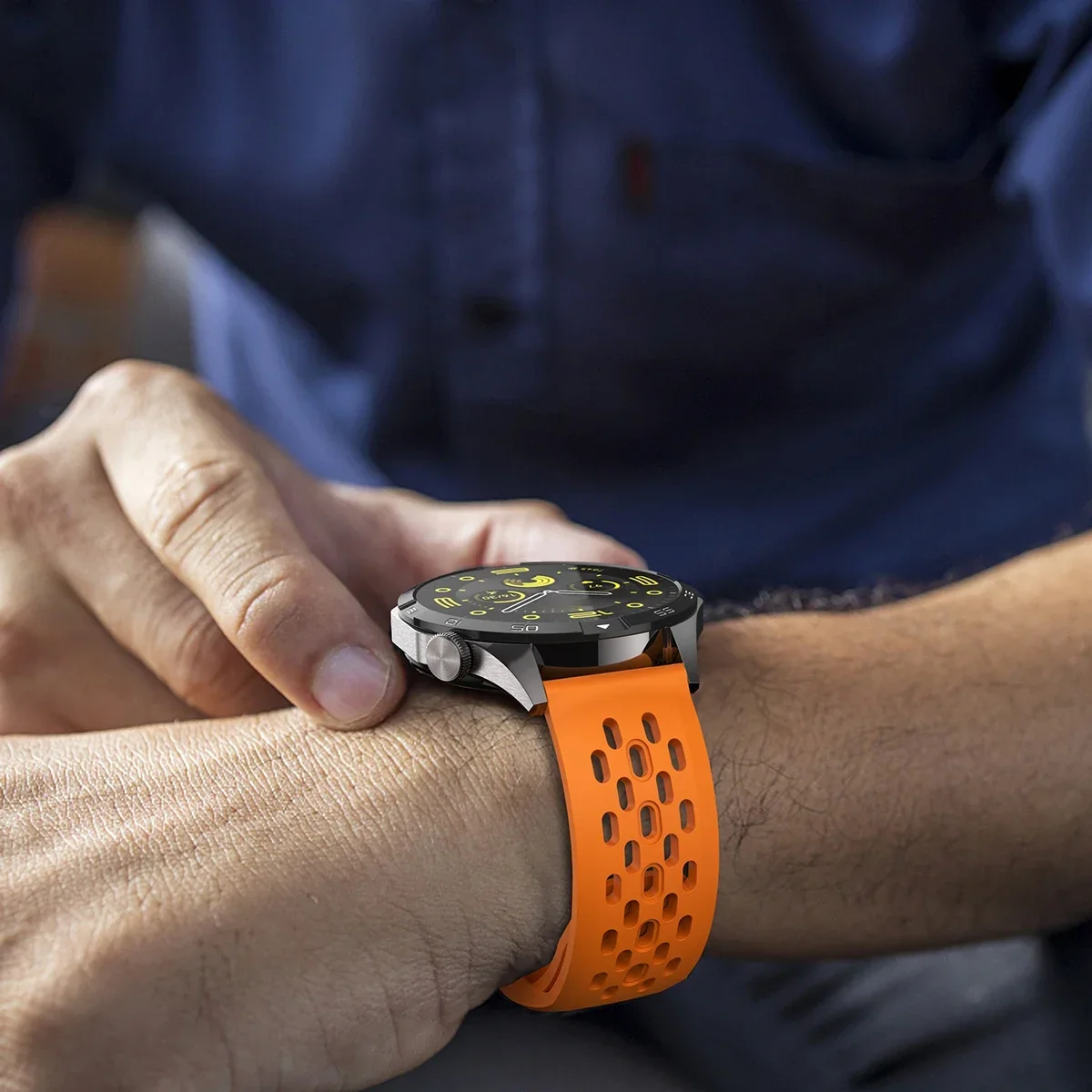 22 مللي متر 20 مللي متر الرياضة سيليكون حزام ل Garmin Forerunner 165 55 158 965 745 245 265 255 Vivoactive 5 4 3 Venu 3 2 SQ2Music حزام الساعات