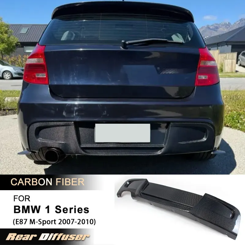 Car Rear Bumper Diffuser Lip Spoiler for BMW 1 Series E87 M-Sport