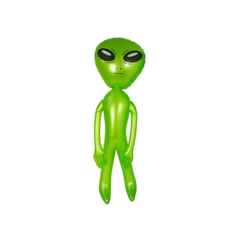 Funny Boys Girls Cartoon Inflatable Alien Toy 125cm Alien Toys Halloween Party Bar Decoration Costume Props Party Favors