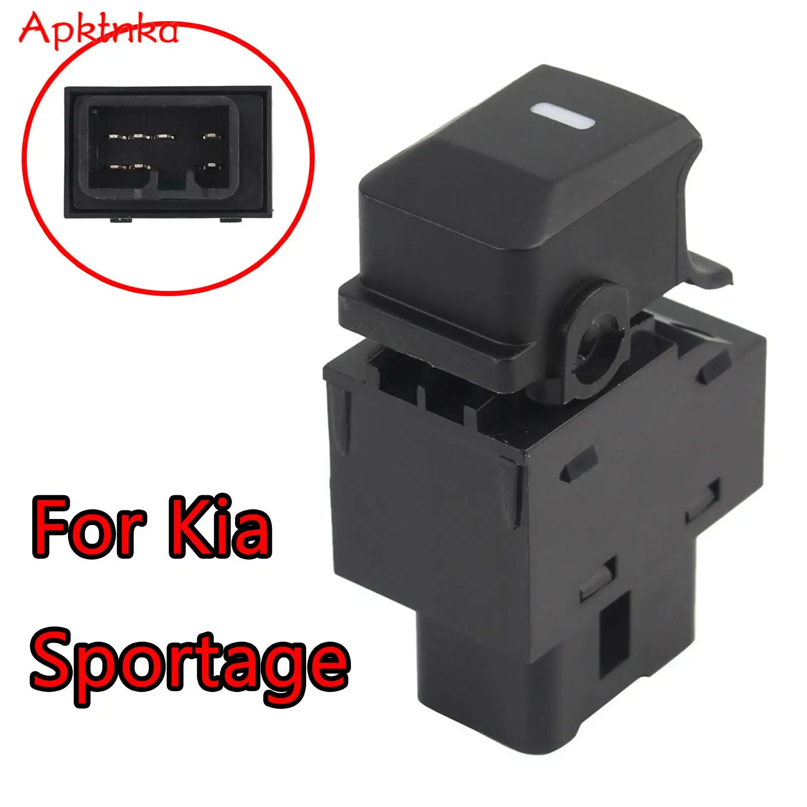 Para Kia Sportage 2010 2011 2012 2013 2014 2015 2016 93581-3W000 accesorios de coche interruptor de ventanilla eléctrica botón elevador lado del pasajero