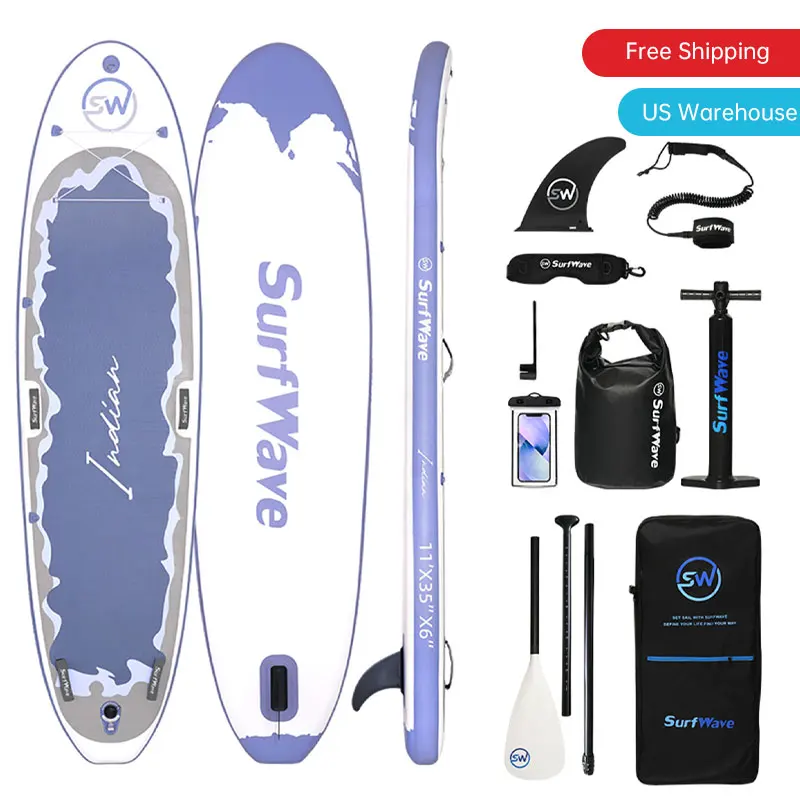 

Wider Yoga SUP Paddle Board Inflatable Stand Up Paddle Board Paddleboard Surfboard