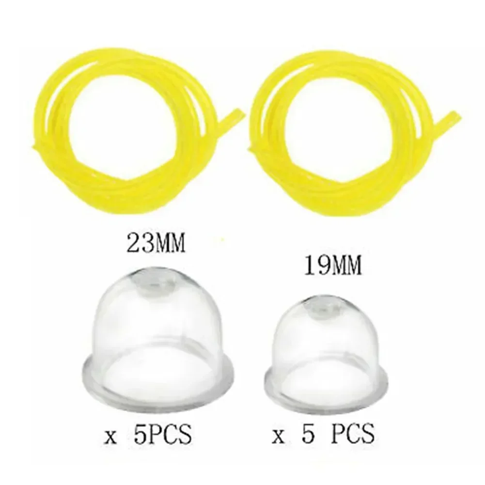 For Homelite For Honda Fuel Line Primer Bulb Fuel Line Parts Primer Bulbs 12pcs/set Set Small Large Primer Bulbs