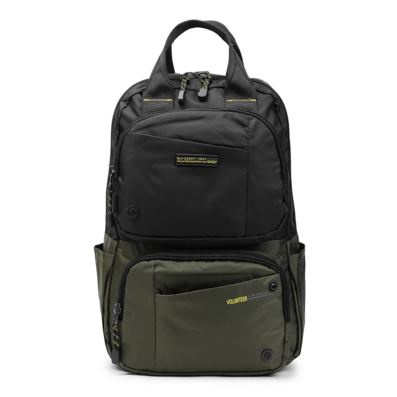 VOLUNTEER Backpack for Men 2026 New Fashionable Waterproof  Large Capacity High Quality  Multi-pocket Casual Travel Bags 1698-02
