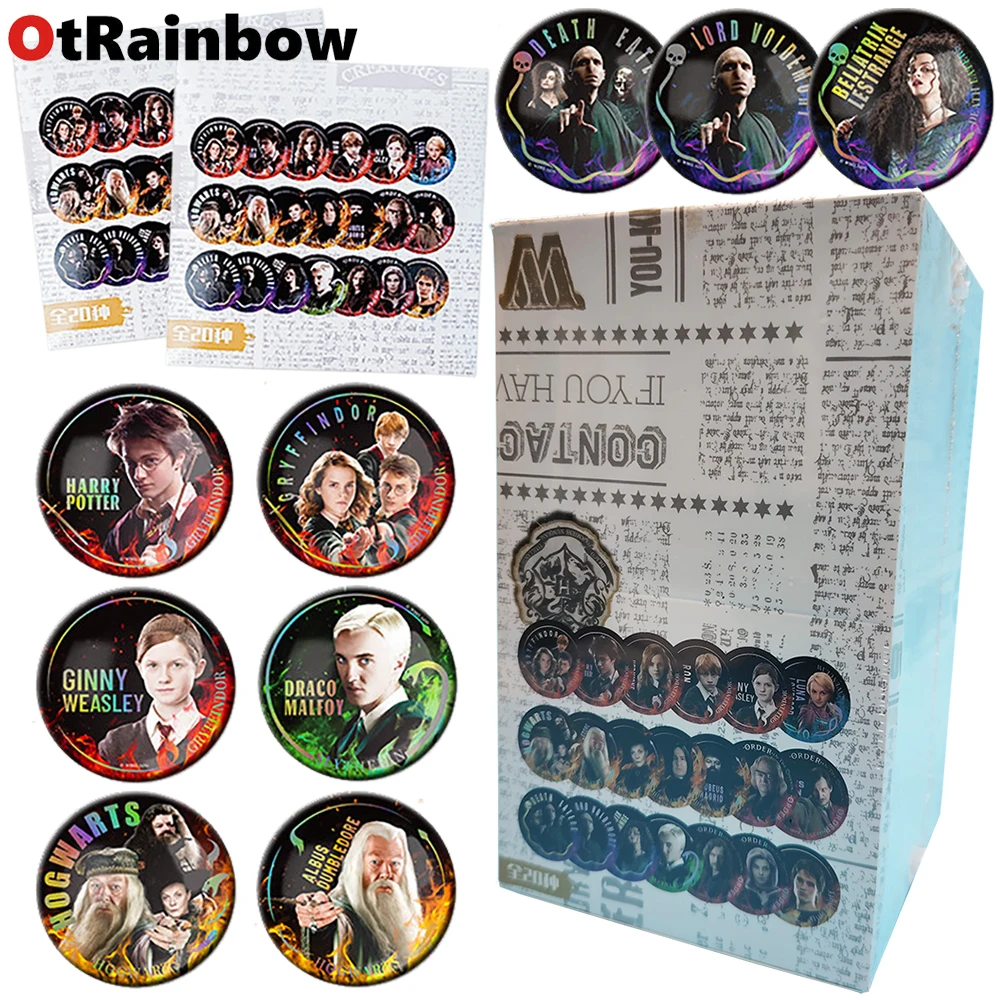 

Genuine Otrainbow Harry Potter Exquisite High Quality Round Badge Jewelry Fans Like Classic Magic Movie Limited Peripheral Toys