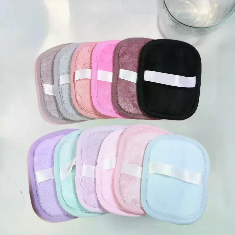 1pcs Face Towel Cloth Reusable Makeup Remover Pads Washable Make Up Towel Cosmetics Washable Makeup Towel Cleaning Pads