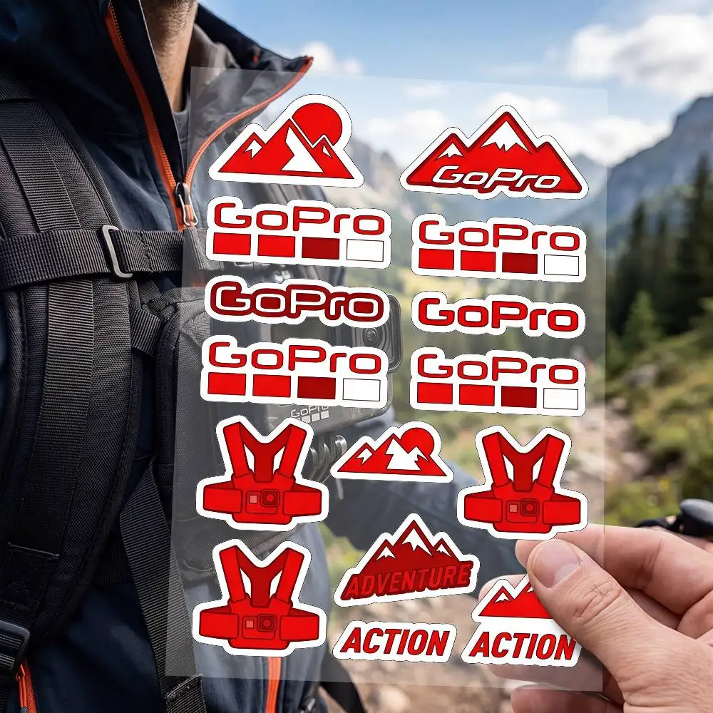 

Go Pro Japanese Motorcycle Sticker Suitable For Motorcycle Body Reflective Car Sticker Helmet Decal