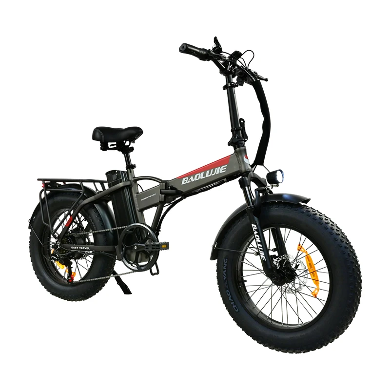 

EU Stock Electric Bike 750W Motor 48V 12Ah 20*4.0"inch Fat Tire Folding Adult Ebike 7-Speed City Road Mountain Electric Bicycles