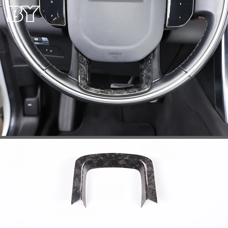 

Ковающий узор, украшение на руль автомобиля, рамка, панель, накладка для Land Rover Range Rover Sport 2014-2017, аксессуары