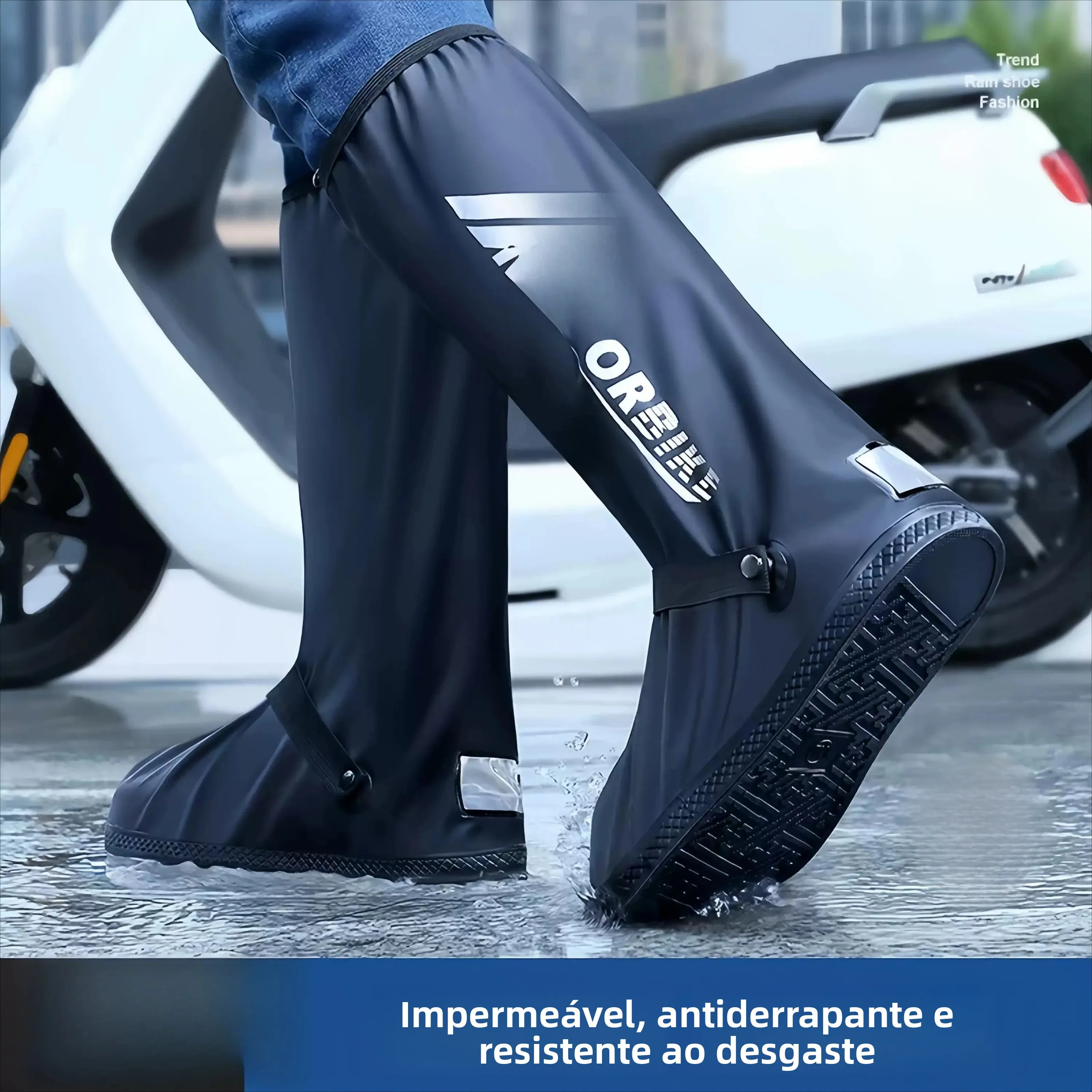 copriscarpe-impermeabili-rinforzati-a-tubo-alto-antiscivolo-e-resistenti-all'usura-per-ciclismo-outdoor-uomo-donna-copristivali-antineve
