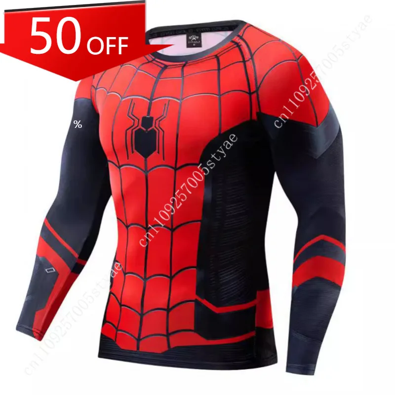 

2026 Spider-Man Hero Costume — Avengers: Endgame (Avengers 4) — Marvel "Tom Holland" Style Long-Sleeve T-Shirt