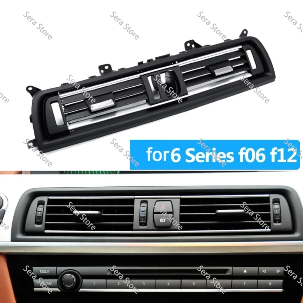Car Front Console Central Air Conditioner AC Vent Outlet For-BMW 6 Series Coupe F06 F12 F13 630 635 640 645 2011-2018 - view 5