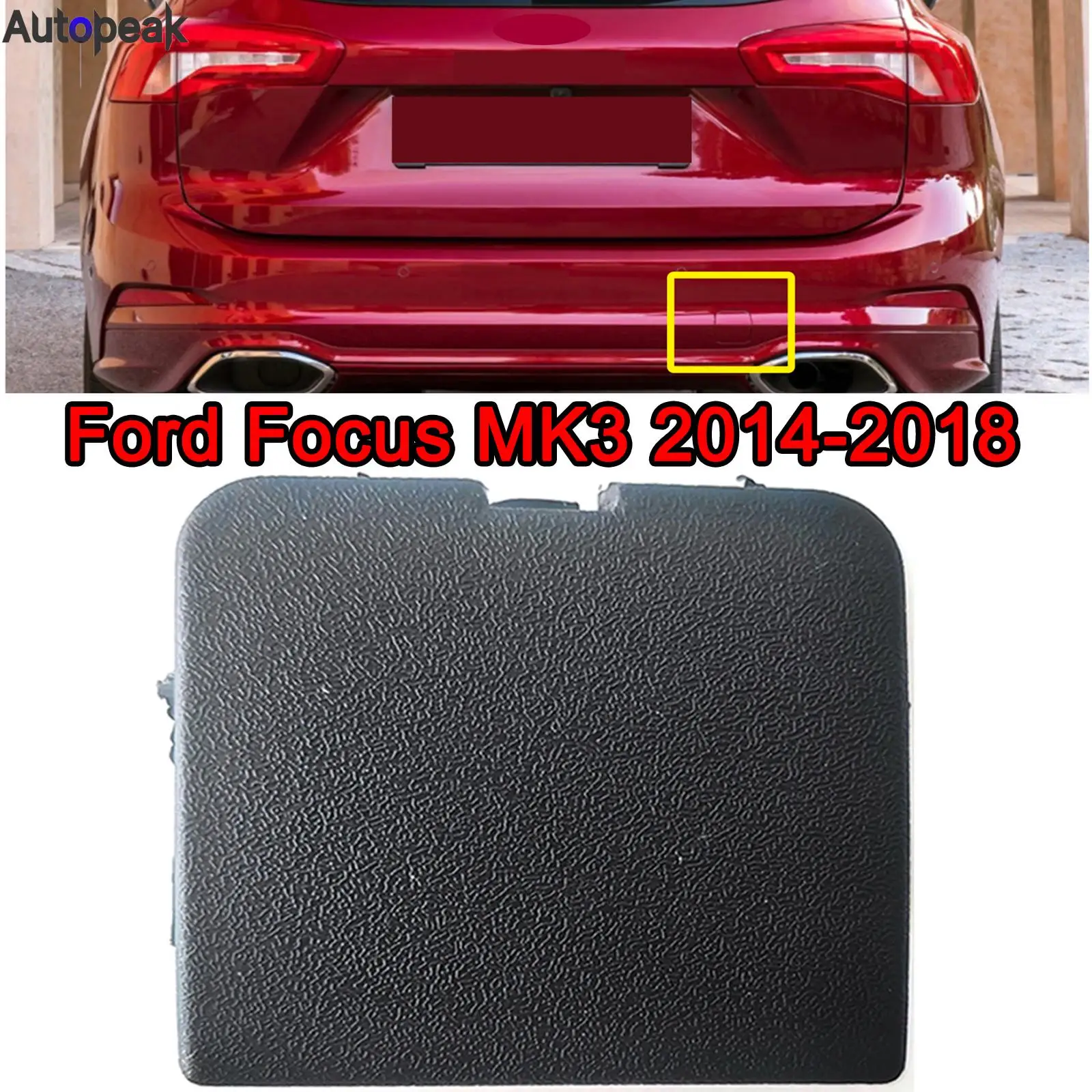 Car Parts Bumper Trailer Hook Eye Towing Cover Cap For Ford Focus Mk3 2014 2015 2016 2017 2018 Car Accessories Car Parts 1872237