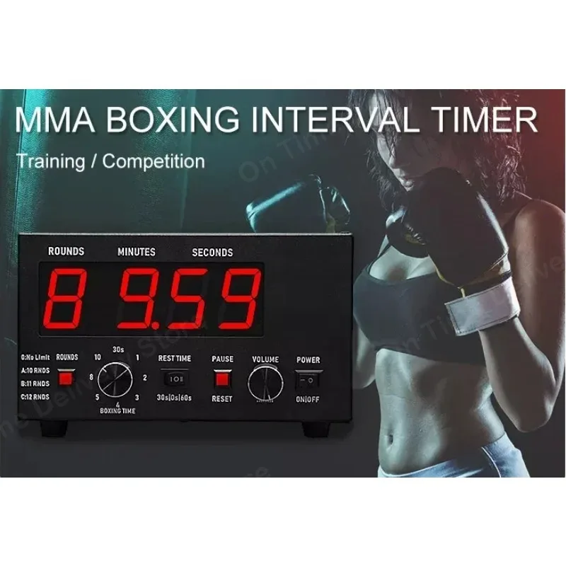 CP0503D Digital GYM Boxing Interval Round Training Wall Mount Boxing Interval Timer