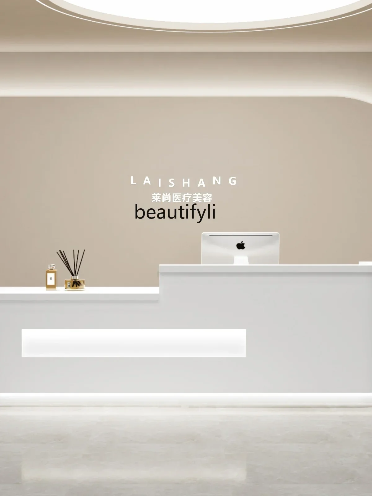 

SS Simple Modern Clothing Store Cashier Shop Small Bar Beauty Salon Exhibition Hall Reception Desk7486