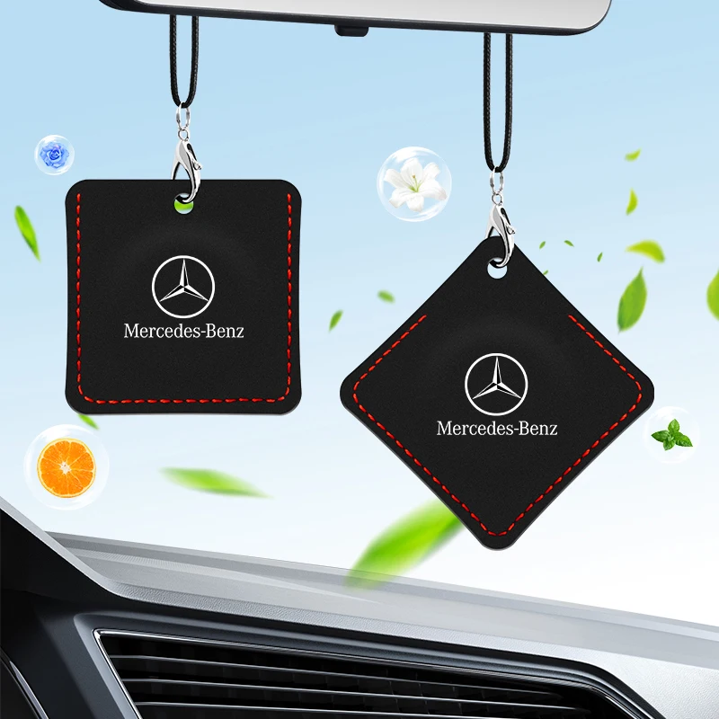 لمرسيدس بنز A B R G الفئة GLK GLA w204 W251 W463 سيارة الروائح قلادة دائم الروائح سيارة معطّر الهواء الخاص