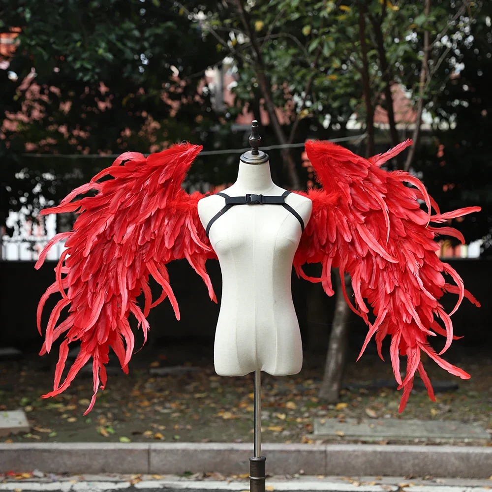 

Oversized Black Feathers Wings Onmyoji Ootengu Cosplay Props Model Runway Show Wedding Photography Stahe Performance Props