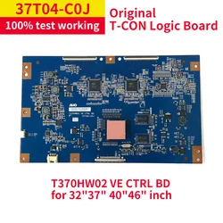 100% 오리지널 테스트 작업 T370HW02 VE CTRL BD 37T04-C0J T-Con 보드, 32 